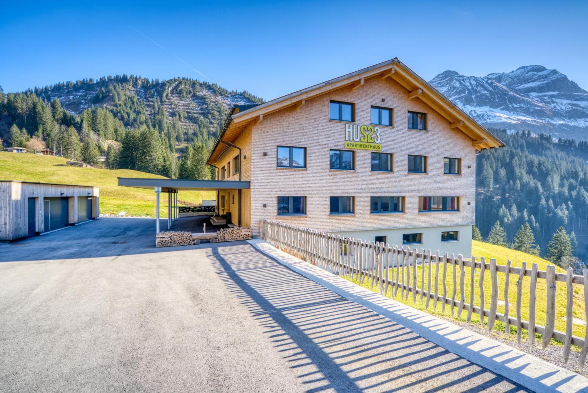 Apartmán Hus23 With Wellness Schröcken Exteriér fotografie